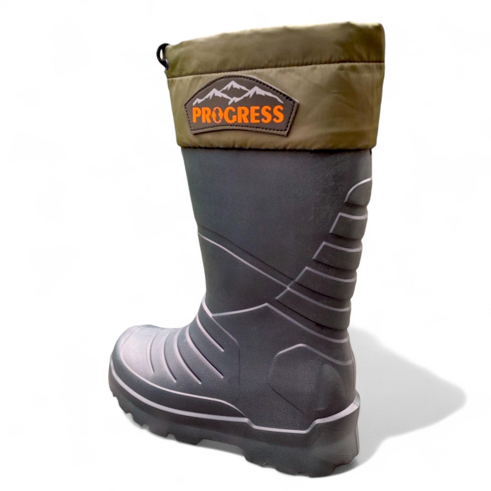 Сапоги мужские Progress ЭВА с утеплением р. 44 29 см. Хаки (2797536765) - фото 3 Сапоги мужские Progress ЭВА с утеплением р. 44 29 см. Хаки (2797536765) - фото 3