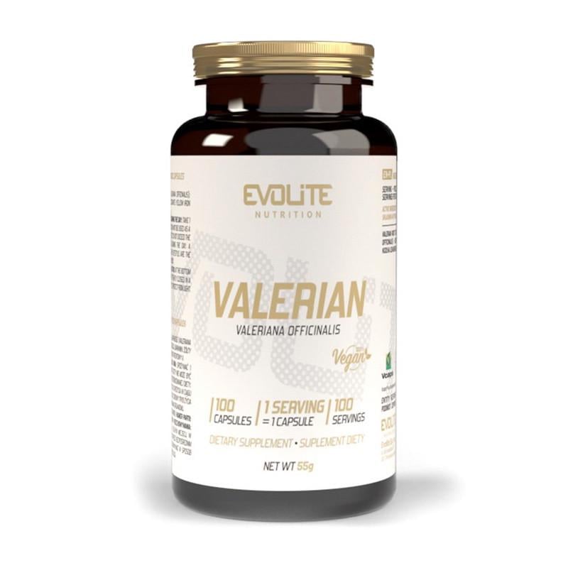 Екстракт кореня валеріани Evolite Nutrition Valerian 100 капс. (22249-01)