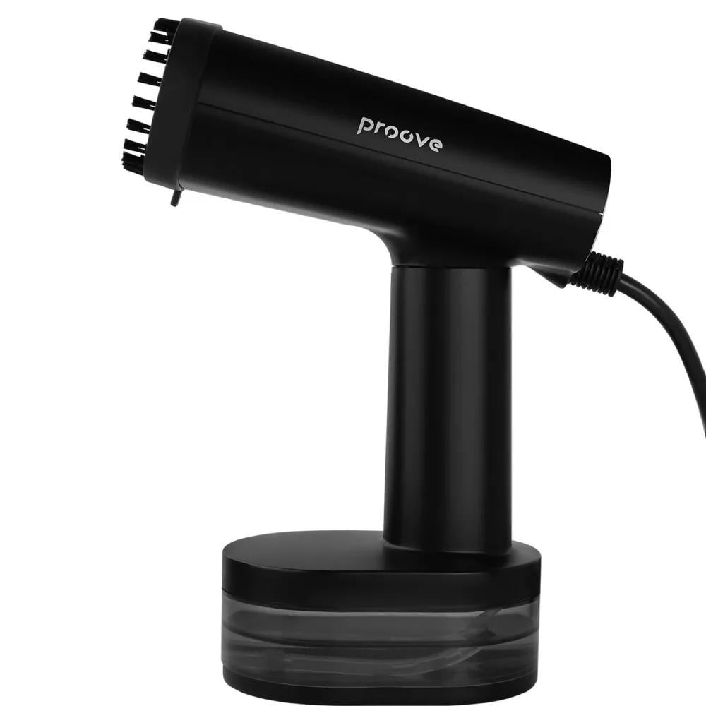 Відпарювач для одягу ручний Proove Mistia 1640W 3 режими пари 370 мл Чорний (37916781)