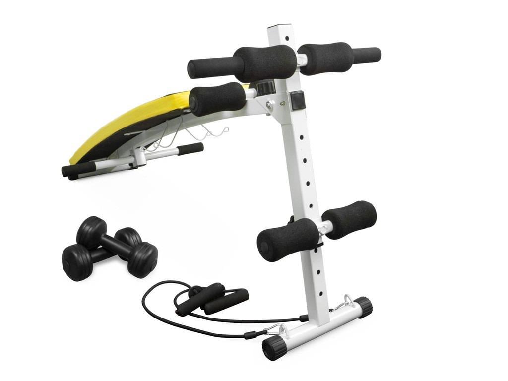 Лава для тренувань Neo-sport NS-07 з еспандером та гантелями