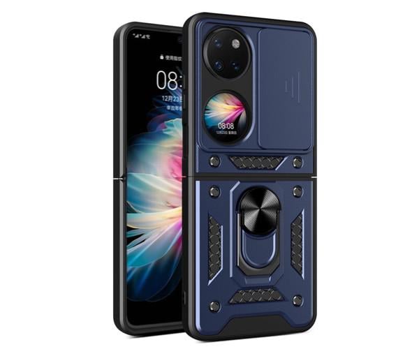 Чохол накладка Ricco Camera Sliding для Huawei P50 Pocket Синій