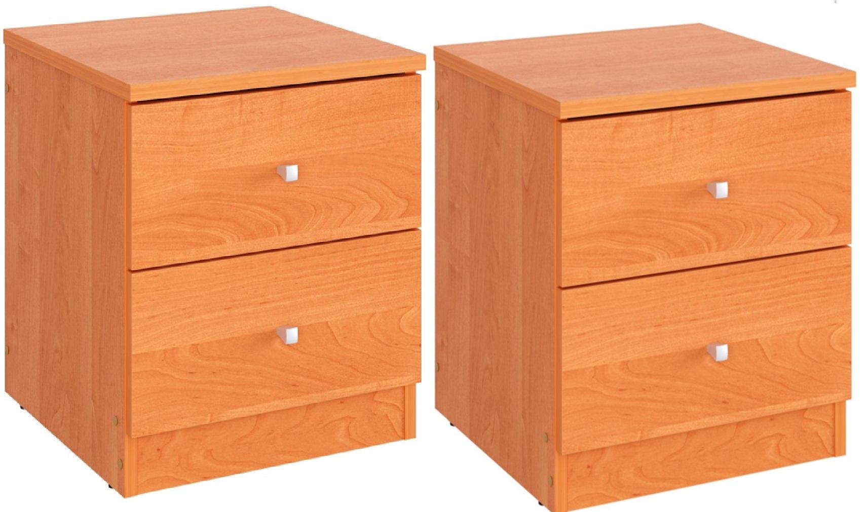 Тумба приліжкова комплект 2 шт. Компаніт ПКТ-5 Вільха (26653858)