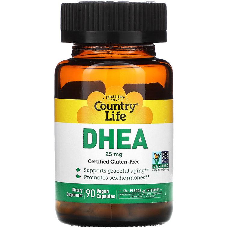 Комплекс ДГЭА Country Life DHEA 25 мг 90 вегетарианских капсул (997669374)