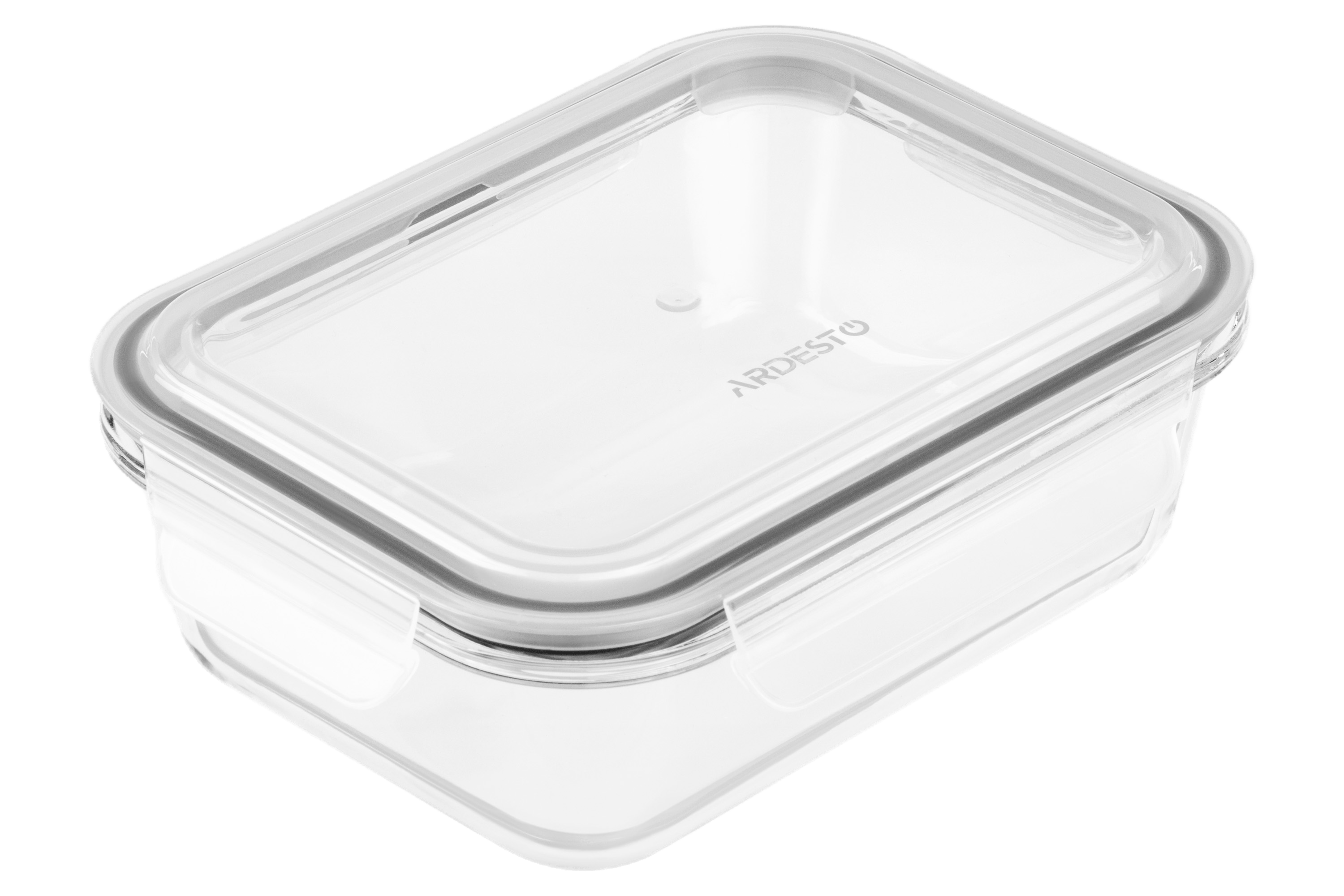 Набір контейнерів для зберігання скляних Ardesto Gemini прямокутні 1000 мл 3 шт. (AR1210RC) - фото 3 Набір контейнерів для зберігання скляних Ardesto Gemini прямокутні 1000 мл 3 шт. (AR1210RC) - фото 3