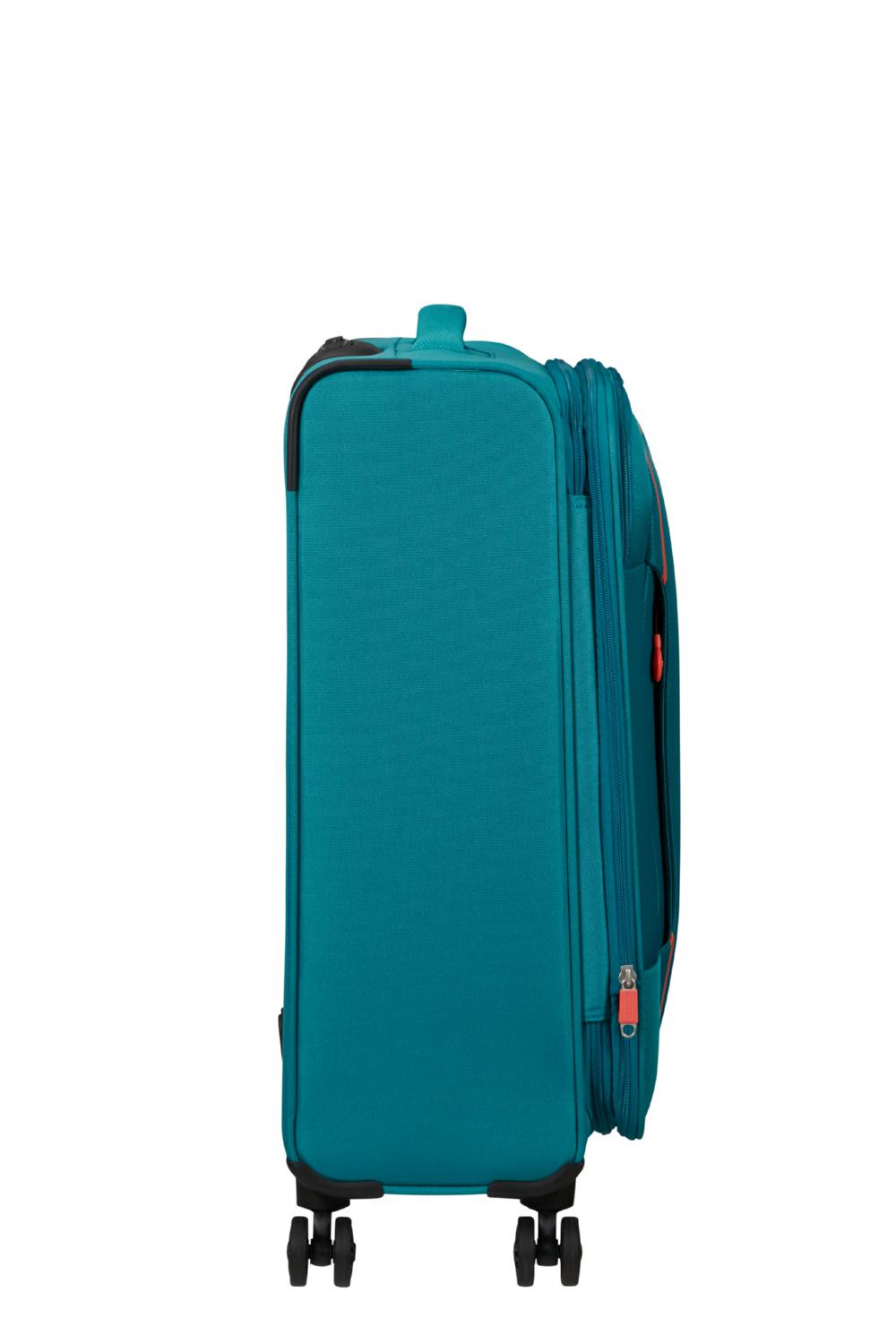 Чемодан American Tourister PULSONIC 68x44x27-30 см Бирюзовый (MD6*21002) - фото 8