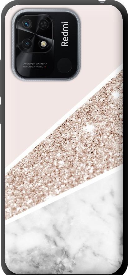 Чехол на Xiaomi Redmi 10C Пастельный мрамор (4342b-2591-42517)