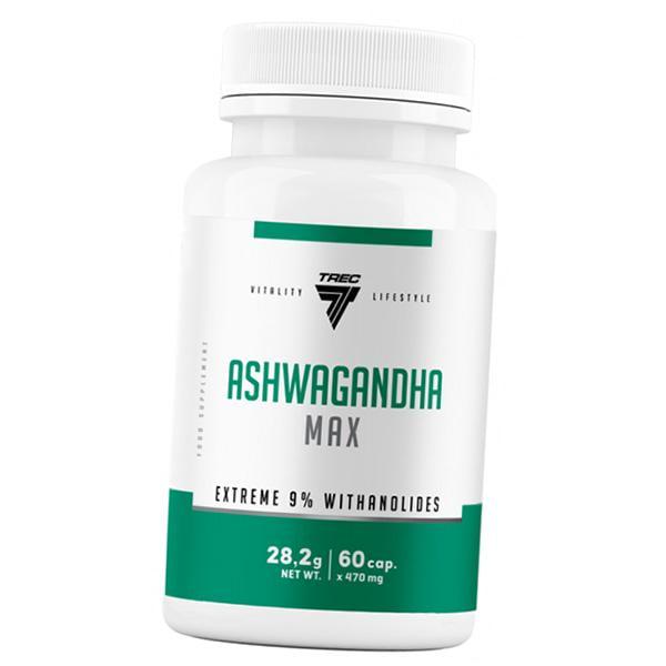 Екстракт ашваганди Ashwagandha Max 60 капс. (71101006)