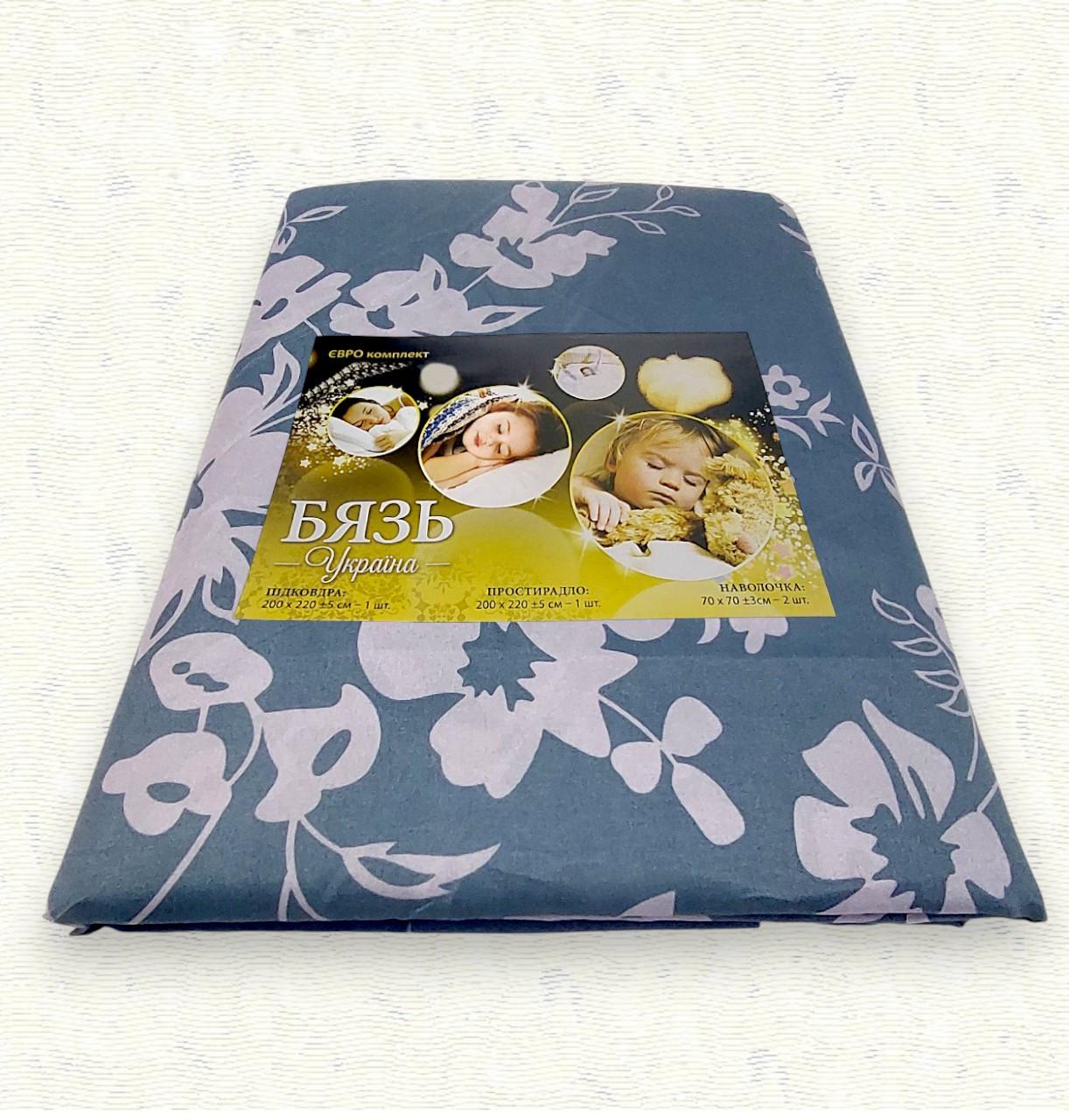 Комплект постельного белья бязь СМ-15 евро 200х220 см (6979) Комплект постельного белья бязь СМ-15 евро 200х220 см (6979)