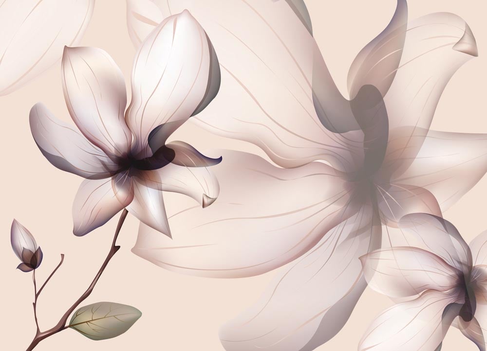 Фотошпалери WS Wallpaper 3D Квіти 360x260 см (31099)