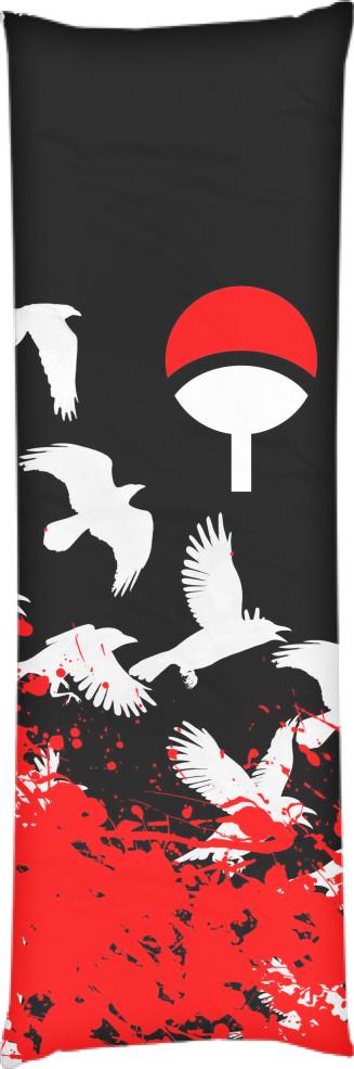 Подушка дакимакура Uchiha 60x180 см (14106524)