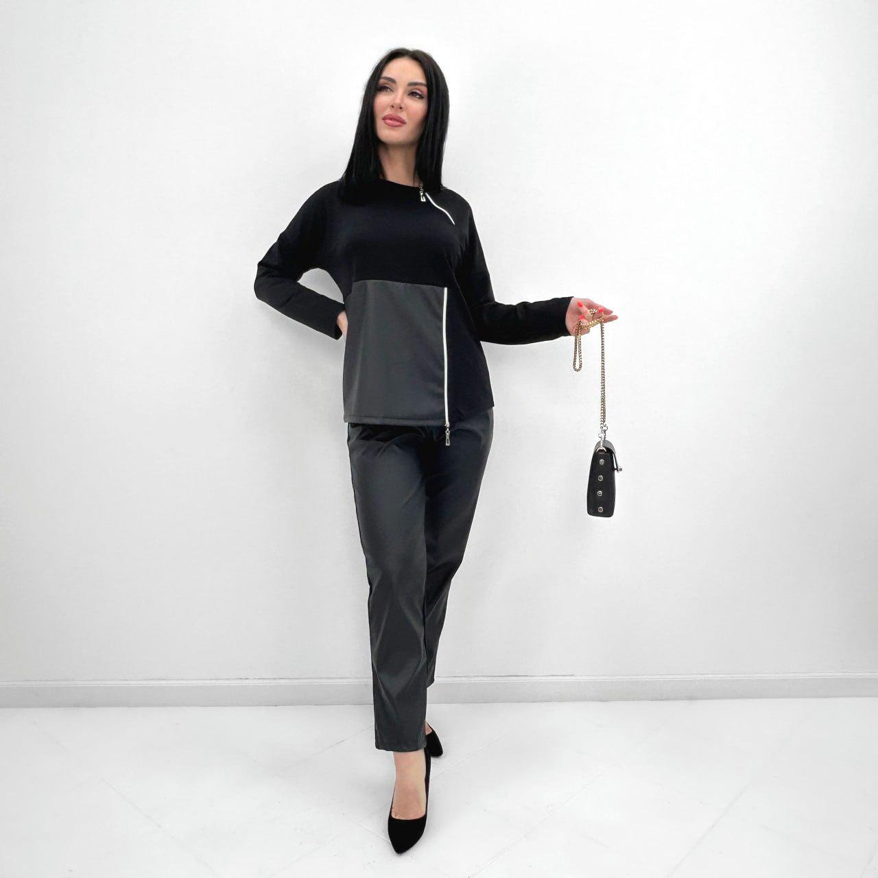 Костюм женский Skylar р. 54-56 Черный (7958-фг)