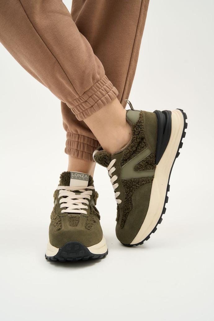 Кроссовки женские LONZA р. 36 Зеленый (178005)