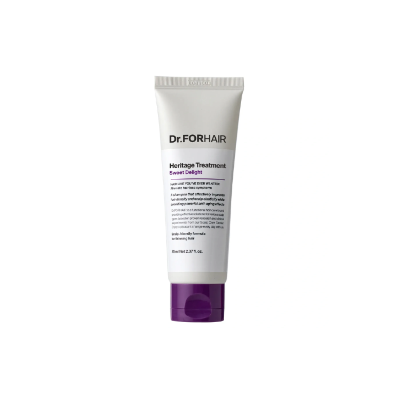 Маска-кондиционер для тонких волос увлажняющая DR.FORHAIR Heritage Treatment Sweet Delight 70 мл (8809669503745)
