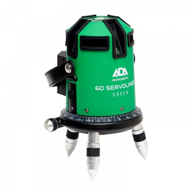 Нивелир лазерный линейный ADA 6D ServolinerА00622 Green (7340)