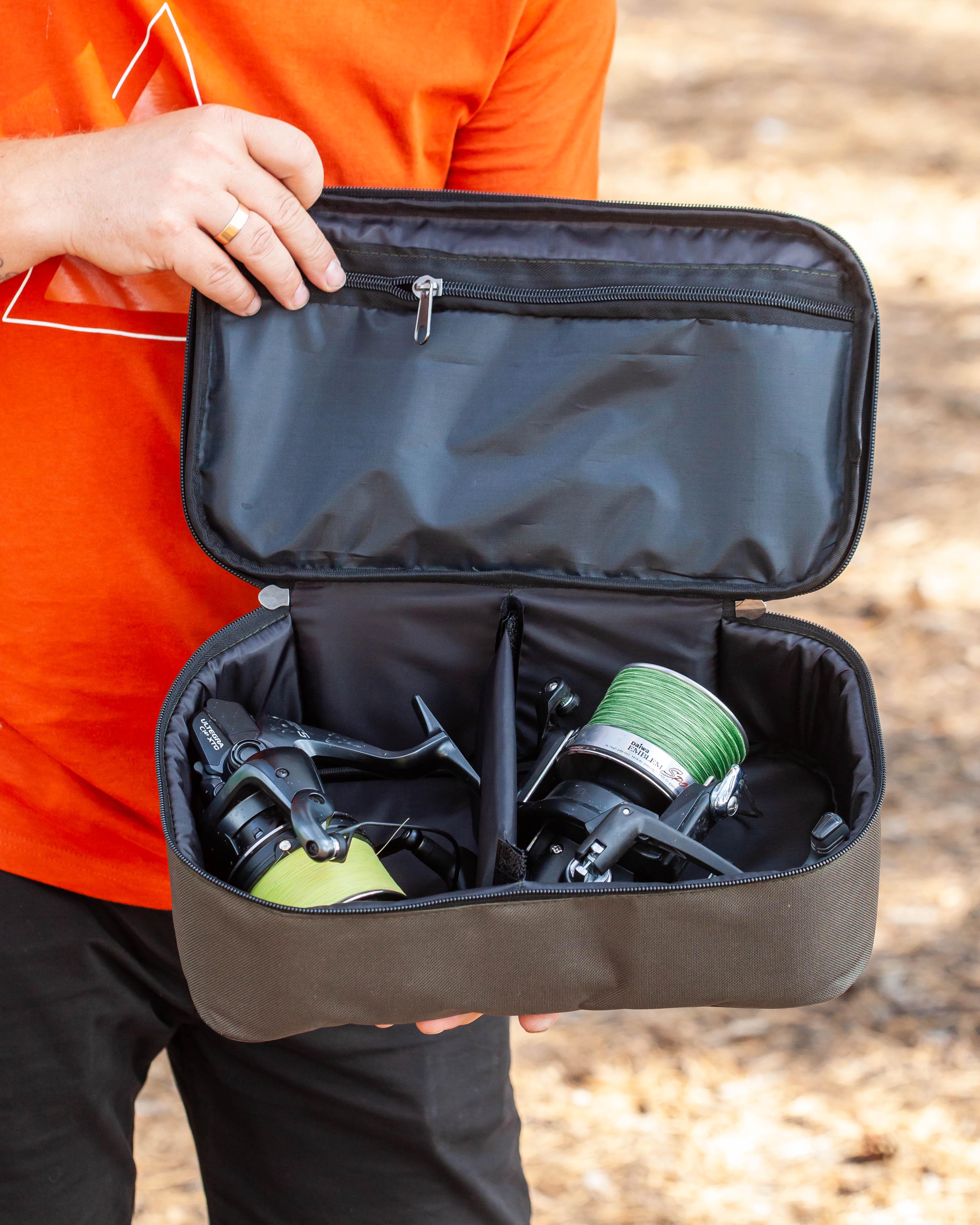 Чехол Fisher для двух катушек (K-002) - фото 3 Чехол Fisher для двух катушек (K-002) - фото 3