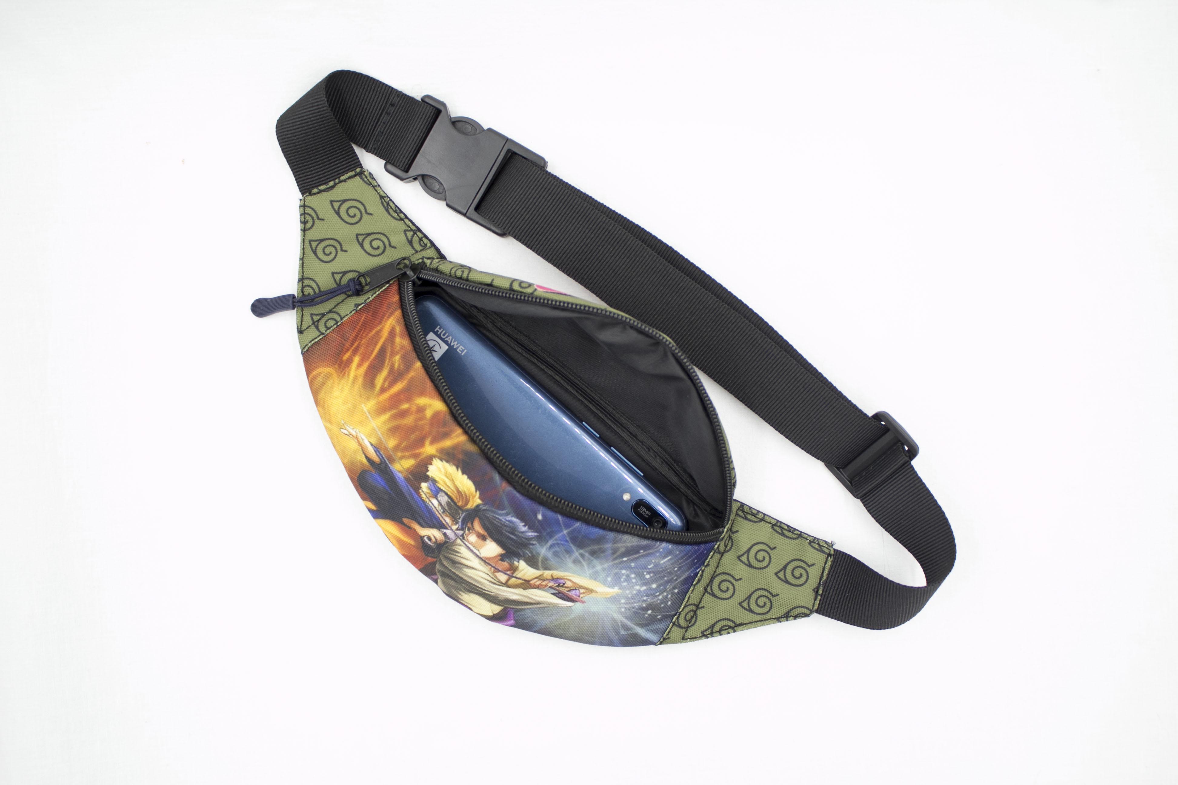 Сумка бананка для хлопчика з регулюючим ремінцем 4-8 років Наруто (Д-015) - фото 5