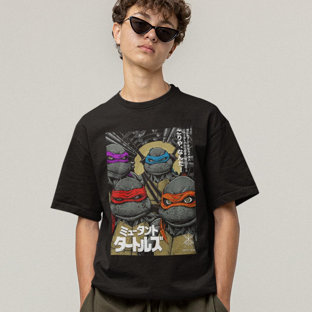 Футболка унисекс Teenage Mutant Ninja Turtles Japan 3XL Черный (32700265) Футболка унисекс Teenage Mutant Ninja Turtles Japan 3XL Черный (32700265)