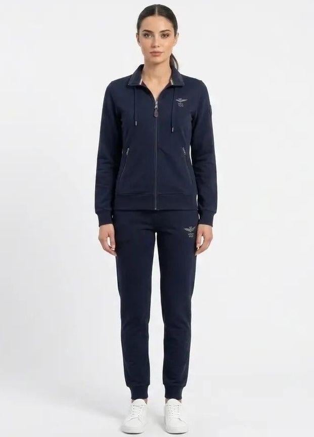Костюм женский спортивный Aeronautica Militare 8422 XL Navy Blue