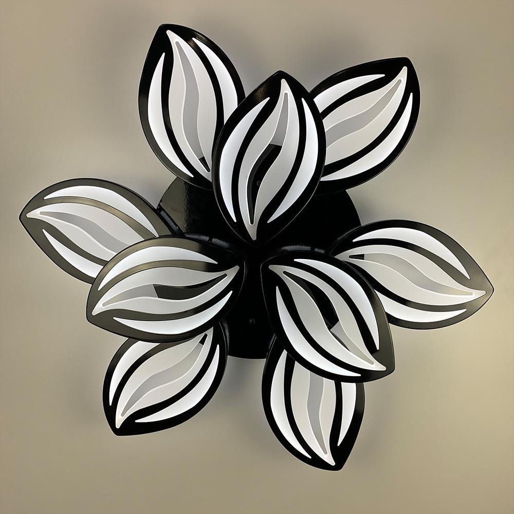 Люстра потолочная LED на 9 лепестков 115W (A 2325/6+3 BK) - фото 3 Люстра потолочная LED на 9 лепестков 115W (A 2325/6+3 BK) - фото 3