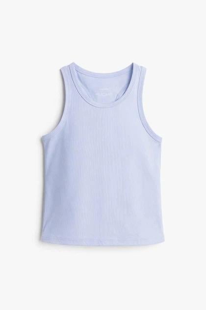 Майка H&M 1234574 122-128 см Голубой