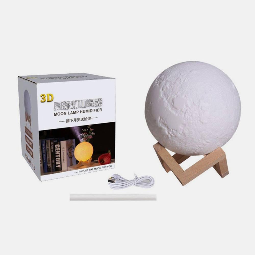 Ночник с увлажнителем воздуха 3D Moon Lamp Ночник с увлажнителем воздуха 3D Moon Lamp