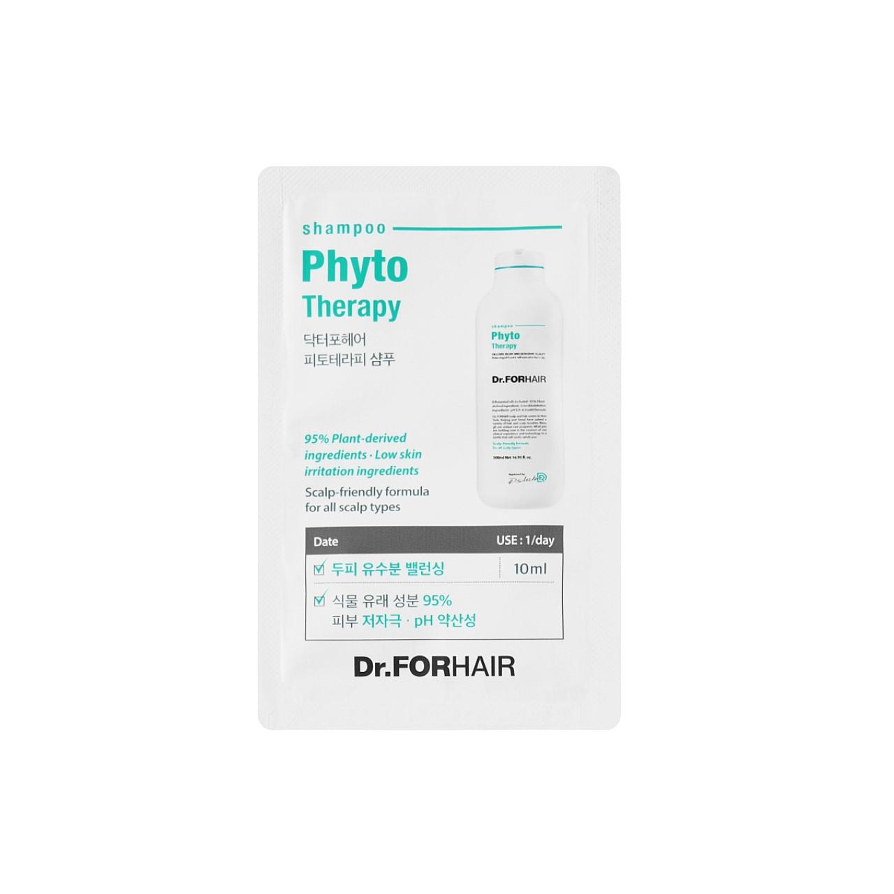 Шампунь для чувствительной кожи головы Dr.FORHAIR Phyto Therapy Shampoo фитотерапевтический (8809485533445)