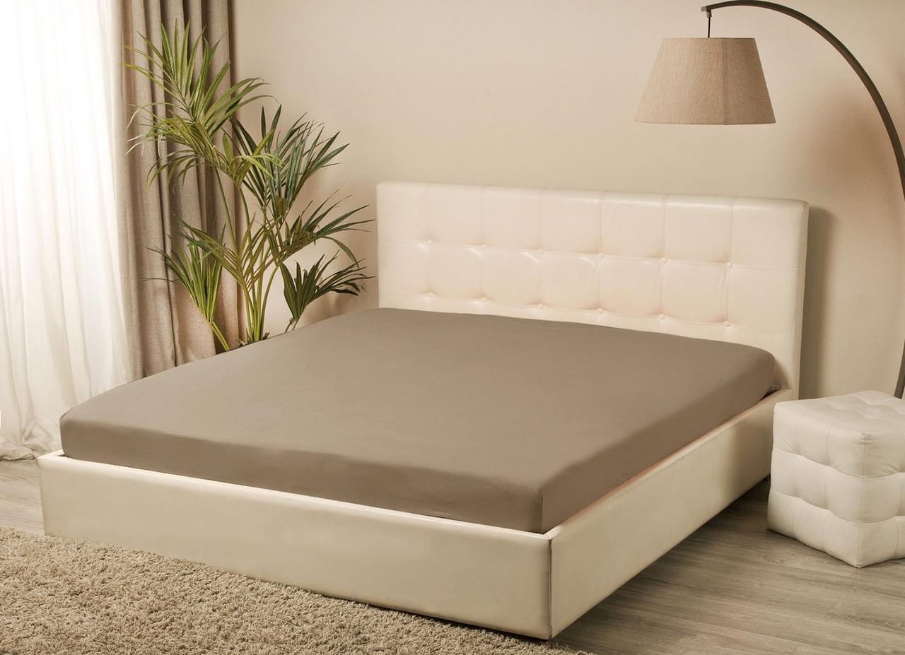 Простынь трикотажная на резинке Lotus 160х200+25 (svt-2000022217842)