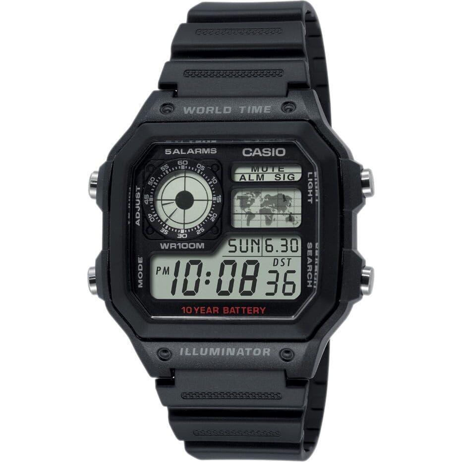 Мужские Часы Casio AE-1200WH-1AVEF Кварцевые