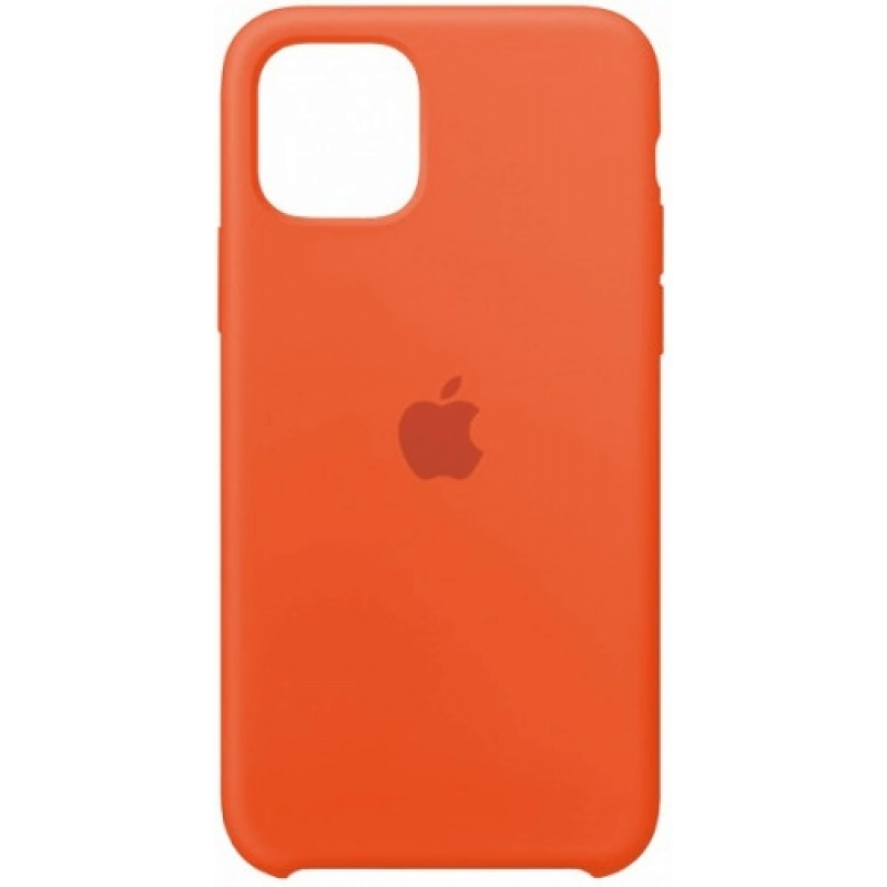 Чехол GoVern Silicone Case Full для Apple iPhone 11 Orange