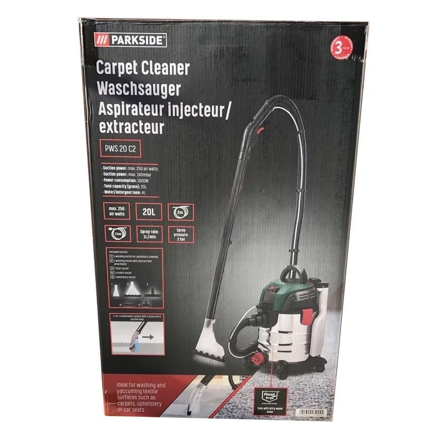 Миючий пилосос PARKSIDE PWS 20C2 20 л 1600 Вт - фото 10 Миючий пилосос PARKSIDE PWS 20C2 20 л 1600 Вт - фото 10