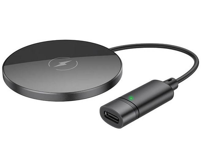 Зарядний пристрій бездротовий Qi HOCO CW31, чорний