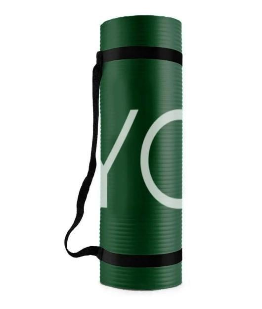 Килимок для йоги та фітнесу PowerPlay 4151 NBR Performance Mat 183x61x1,5 см Зелений (PP_4151_Green)