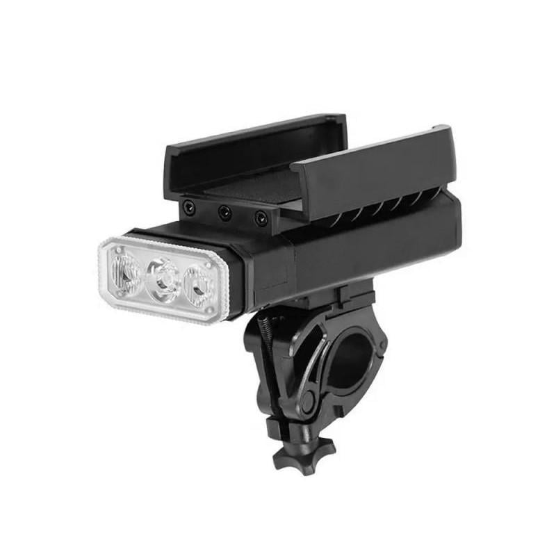 Велофонарь с держателем под телефон BK09/Z-03-3T6 Li-Ion 5400 mAh Power Bank (32407275)