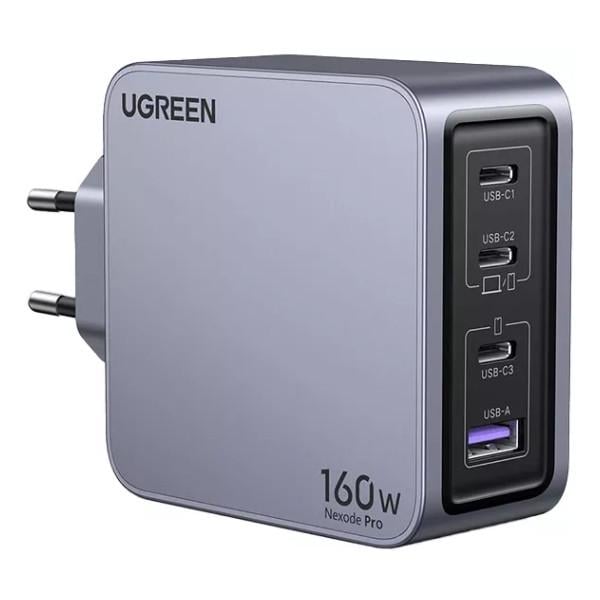 Зарядное устройство универсальное Ugreen X763 Nexode Pro 160W (602481) Зарядное устройство универсальное Ugreen X763 Nexode Pro 160W (602481)