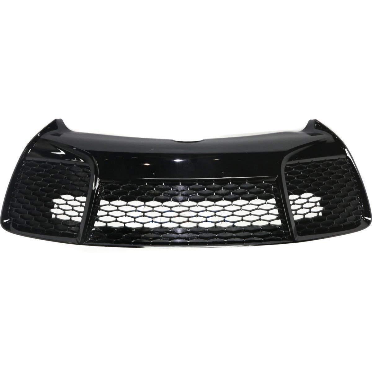 Решетка бампера AVTM Toyota Camry V50 USA 14-17 средняя глянец (7050 910)