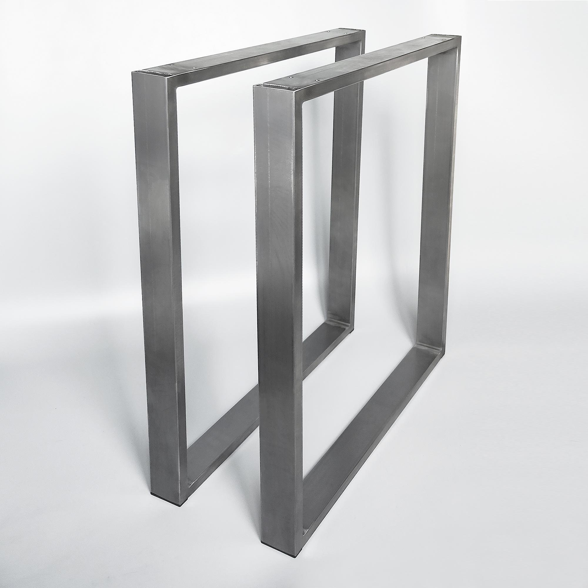 Комплект опор для стола из металла без покрытия 600х60 мм H 730 мм 2 шт. (1186-S)