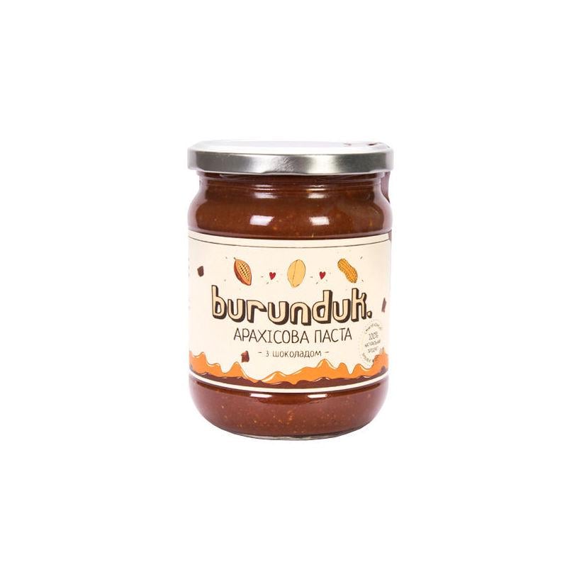 Арахисовая паста с шоколадом Бурундук 450 г (26085693)