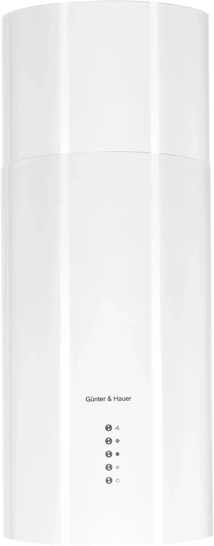 Витяжка острівна Gunter&Hauer MARGARETTE W LED 3 швидкості Білий