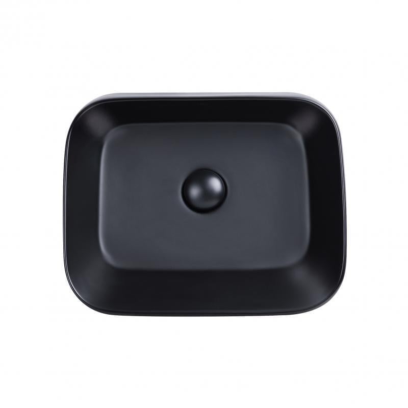 Раковина-чаша Q-tap Scorpio с донным клапаном Matt Black QT14112242MBMB Раковина-чаша Q-tap Scorpio с донным клапаном Matt Black QT14112242MBMB