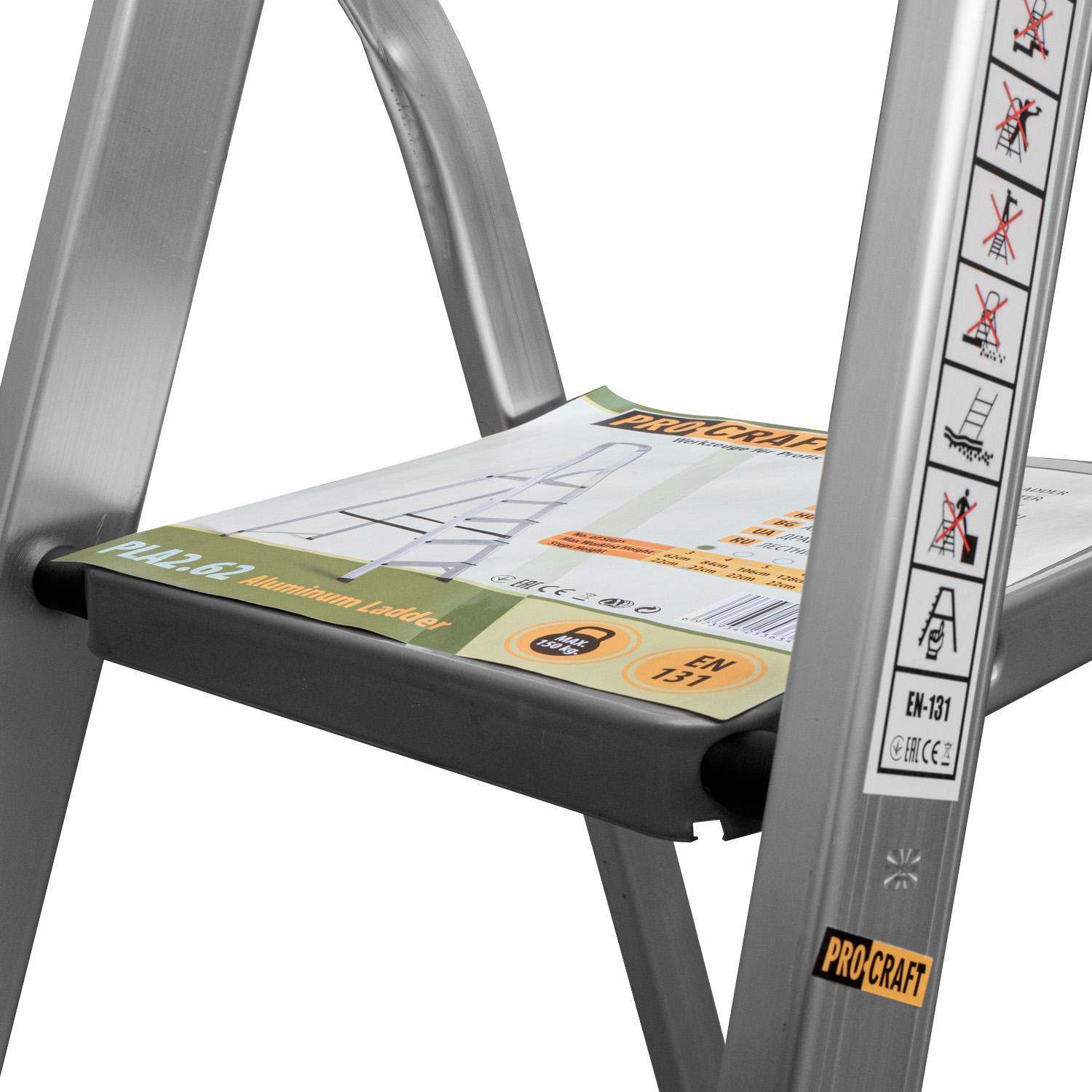 Лестница-стремянка алюминиевая Procraft PLA2.84 (000284) - фото 4
