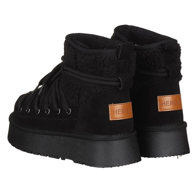 Уггі жіночі Hengji T39-1/80067 замшеві р. 36 Чорний (23069236) - фото 2 Уггі жіночі Hengji T39-1/80067 замшеві р. 36 Чорний (23069236) - фото 2