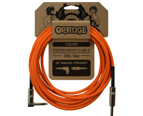 Кабель инструментальный Orange Crush CA005 Jack 6,3 мм/Jack 6,3 мм угловой 6 м (125057)