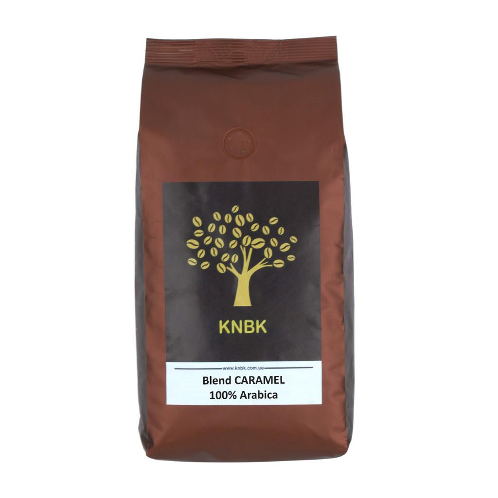 Кофе свежеобжаренный купаж knbk caramel арабика 100% 1 кг (168-65144)