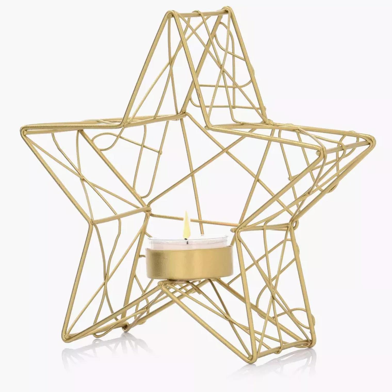 Подсвечник DUKA GYLLENE 24,5х7х23,5 см Золотой (2221006) - фото 2 Подсвечник DUKA GYLLENE 24,5х7х23,5 см Золотой (2221006) - фото 2