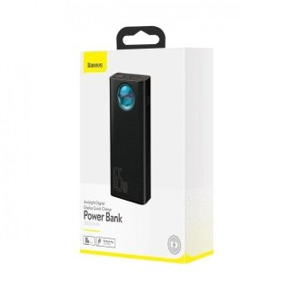 Повербанк 30000 mah 65W Baseus PowerBank із швидкою зарядкою Delivery/Quick Charge 3.0 Black (PPLG-A01) - фото 11