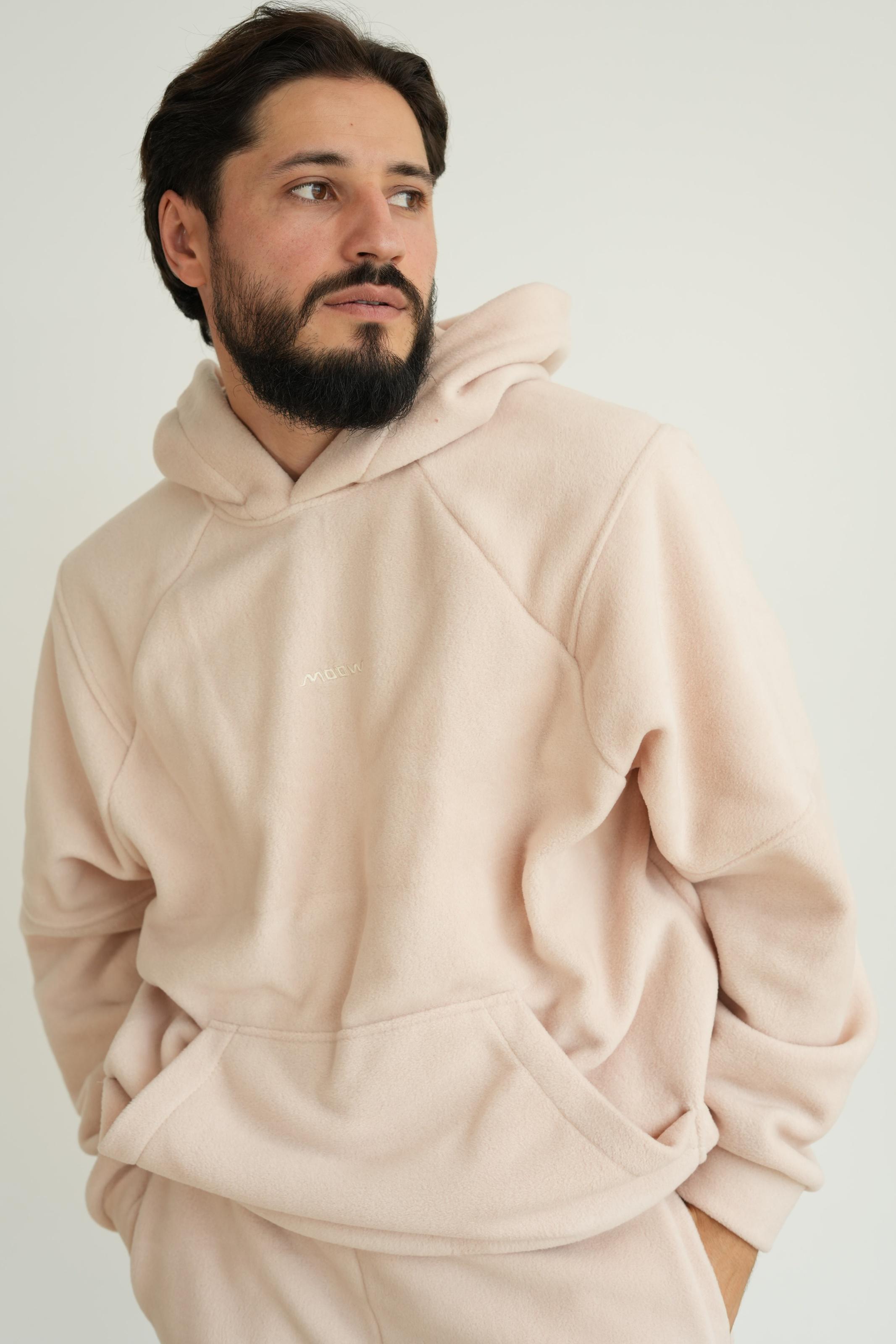 Костюм чоловічий флісовий BASE L/XL Бежевий (10202LXLm) - фото 4 Костюм чоловічий флісовий BASE L/XL Бежевий (10202LXLm) - фото 4