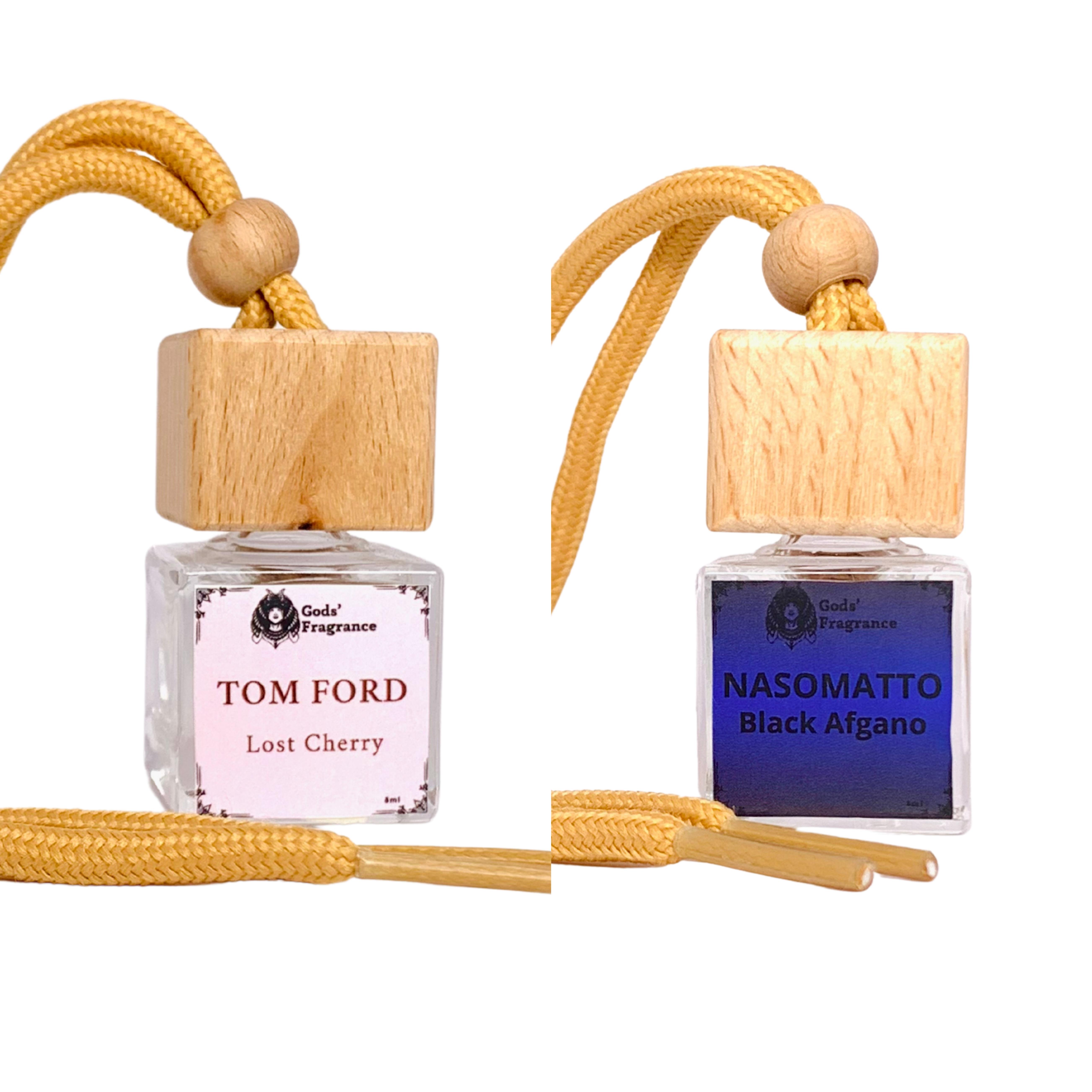 Комплект автодухов с ароматами Lost Cherry и Black Afgano Gods Fragrance (N-001U; N-014U)