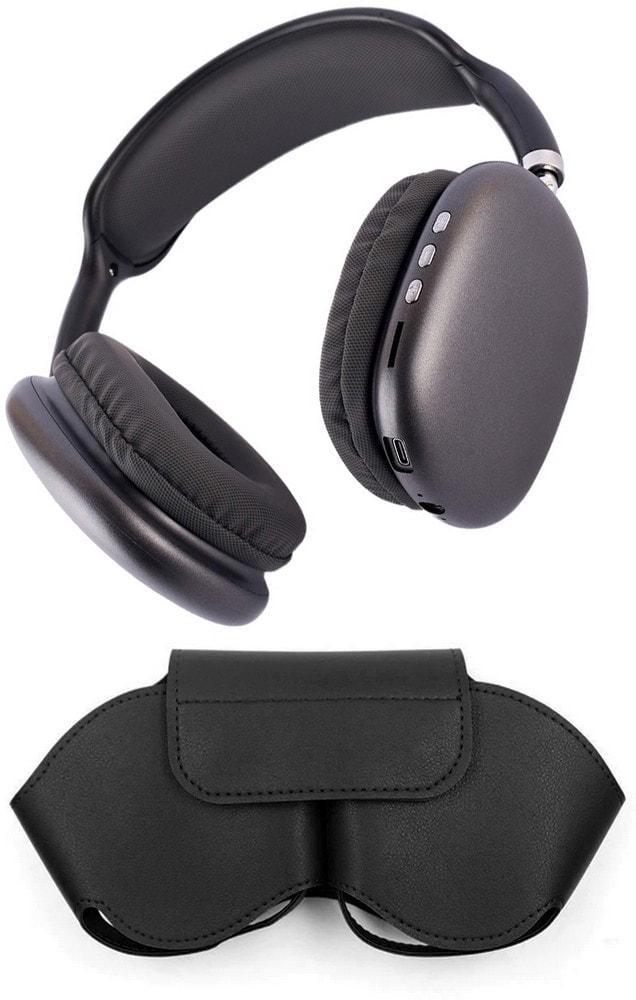 Гарнитура стерео Bluetooth DC Air Soul Max с чехолом ARS Max Black (36660)