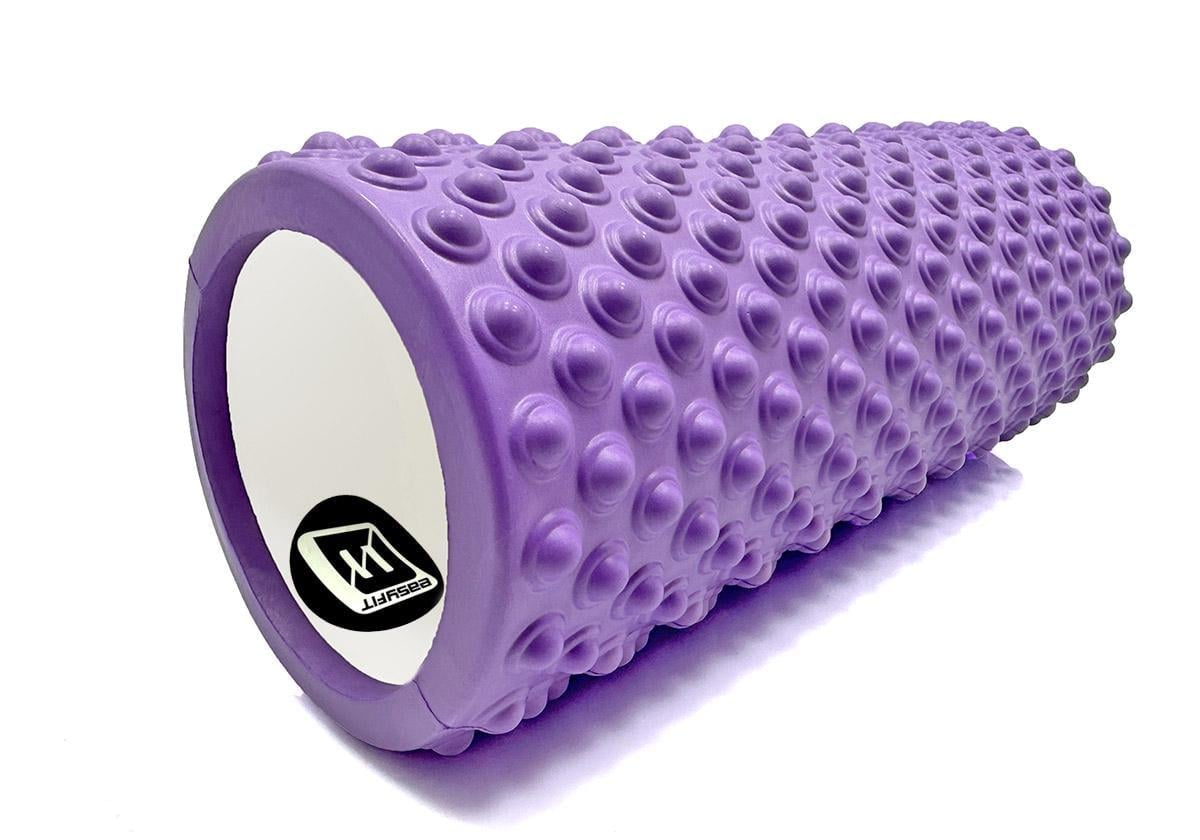 Массажный ролик EasyFit Grid Roller Light 33 см Фиолетовый (EF-2016-V)