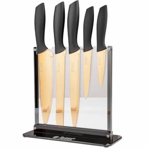 Набір ножів Russell Hobbs RH02492B8LDLDIR Gold (562342) Набір ножів Russell Hobbs RH02492B8LDLDIR Gold (562342)
